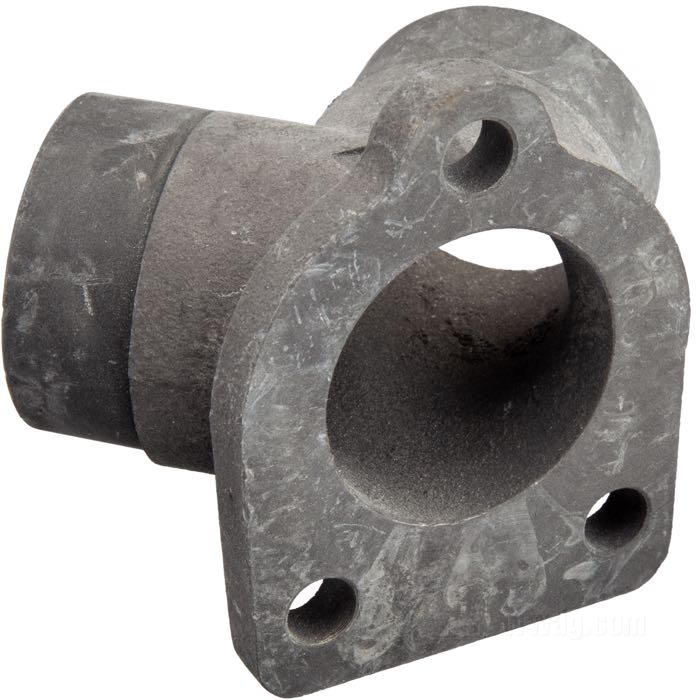 Collettore d'aspirazione; atto per VLD 1933, 74/80 ci U/UL/ULH 1934-1938; ghisa, parkerizzato / CAD (procedimento ZnNi); per carburatori Linkert serie M di 3 bulloni; con dadi e sigili; rimpiazza OEM HD 1107-33; peso lordo: 530 g