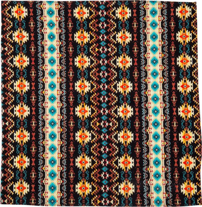 Bandana »Native« di Rockmount; cotone, multicolore; lunghezza x larghezza: 54 x 54 cm; U.S.A.; peso lordo: 48 g