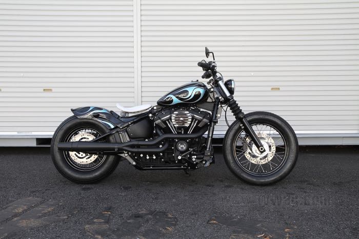Parafango posteriore »Short Bobber« di Easyriders; atto per FXBB 2018→; plastica rinforzato con fibre (PRF), non veniciato(a); con minuteria; peso lordo: 2.09 kg