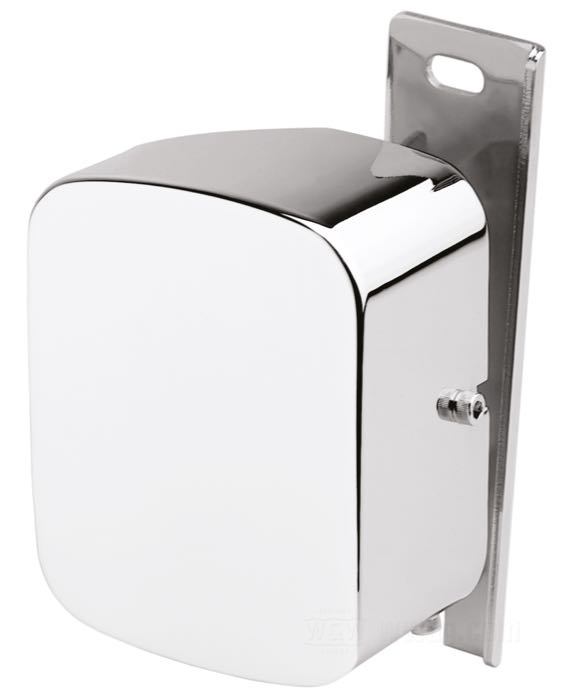 Support de bobine; adaptable à FL(H) 1965-1982; avec patte pour cache-bobine; acier, chromé; remplace OEM HD 31724-65 et 31728-78TA; poids brut: 300 g