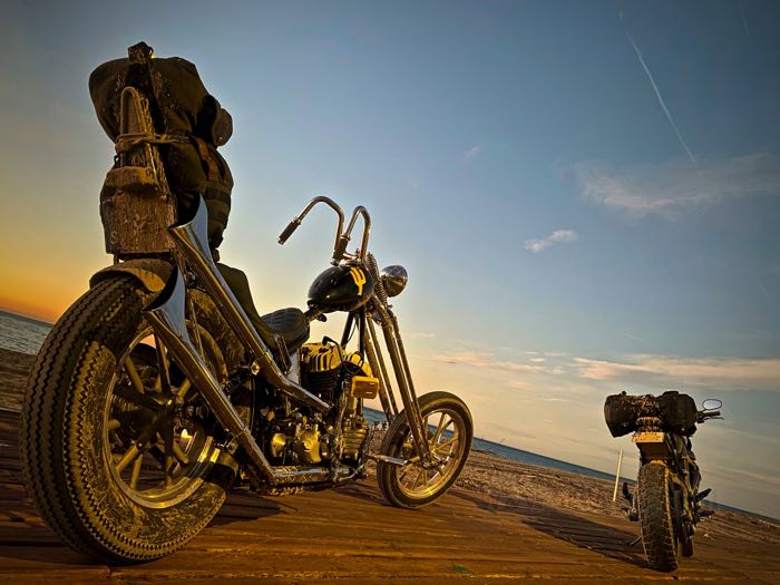 Sissy Bar Tasche »Voyager« von Burly Brand; gewachste Baumwolle / Rindleder, dunkelbraun; B x H x T: 30 x 54 x 30 cm; Volumen: 50 l; Bruttogewicht: 1.8 kg