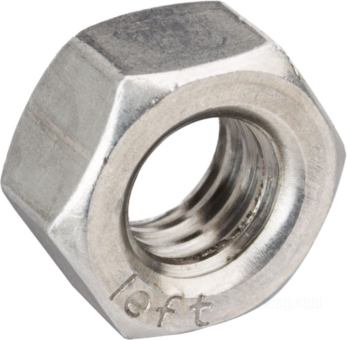 Dado; acciaio; chiave: 1/2 ”; filettatura: 5/16”-18 LH; rimpiazza OEM HD 1653-18; peso lordo: 5 g