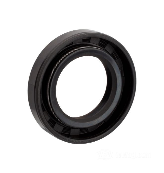 Retén radial de James Gaskets; para Eje del motor de arranque; apropiado para Big Twin 1980-1986; goma / acero; reemplaza OEM HD 31341-80; peso bruto: 10 g