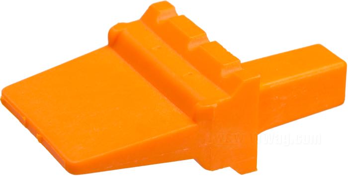 Frein de cosses »DTM « de Deutsch; 6 voies; polyamide; pour fils de: ~ 0.5 - 1.5 mm² (AWG 20-16); poids brut: 1 g