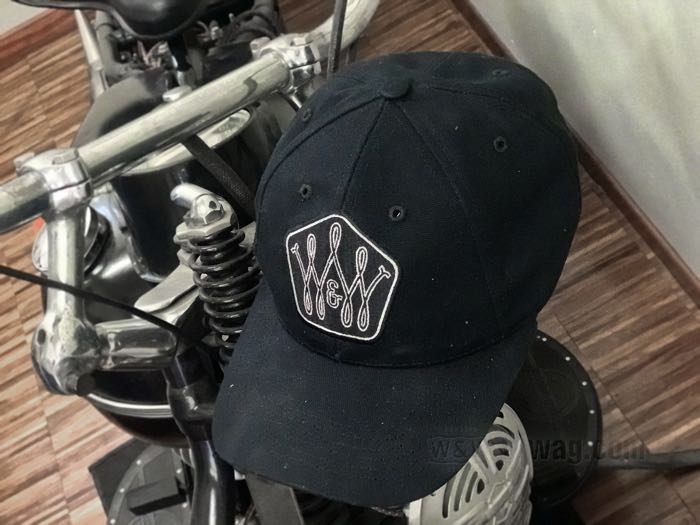 Berretto »Highway One« di W&W Cycles; 6 segmenti, logo grande 65 x 65 mm; cotone, nero; peso lordo: 110 g