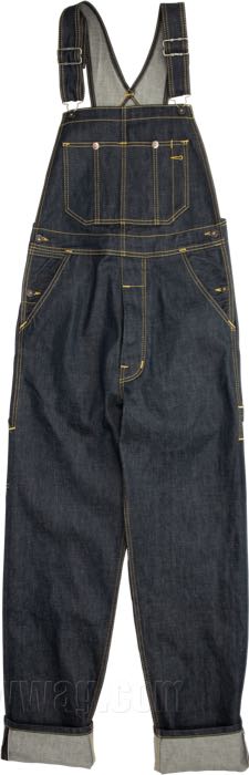 Pantalones con peto Mechanic Bib 1953 de Pike Brothers