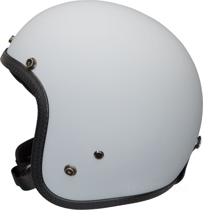 Jethelm »Basic« von 70s; Fiberglas, mattgrau; Nettogewicht: 920 g; Größe: S1 - 54-55.5 cm; mit ECE R22-05 Prüfzeichen; Italien; Bruttogewicht: 1.29 kg