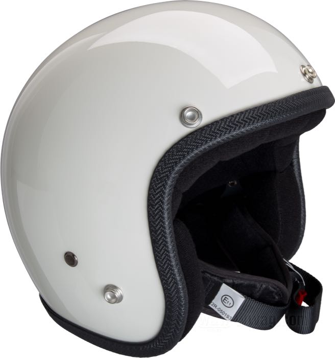 Jethelm »Basic« von 70s; Fiberglas; Nettogewicht: 1030 g; Größe: M - 57-58 cm; mit ECE R22-05 Prüfzeichen; Italien; Bruttogewicht: 1.33 kg