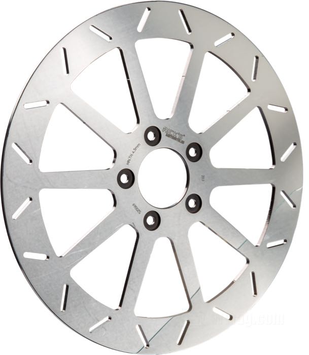 Bremsscheibe »Classic Steve« von Rick’s; passend für Räder 2000→; Edelstahl, poliert; Ø 13”; Montagebohrungen: 5/16” Flachsenkung; Innen-Ø: 56 mm; mit Teilegutachten; Bruttogewicht: 1.82 kg