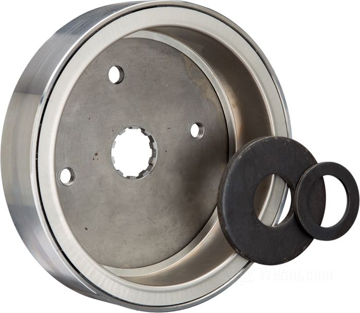 Rotore »Standard«; per Alternatore; atto per FLH 1970-1984, FX 1970-1986, FXR 1982-1994, FXST 1984-2000, modelli Touring 5 marce 1980-1996, Dyna 1991-2003; acciaio; rimpiazza OEM HD 29957-81B; peso lordo: 2.17 kg