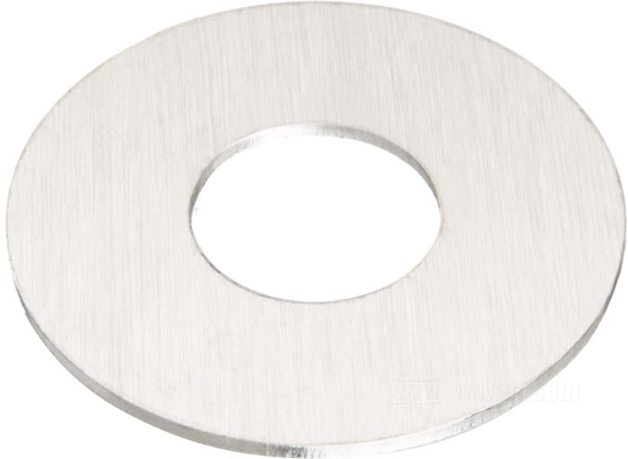 Rondella spessore di Bates; acciaio inox, naturale; Ø 32 mm; spessore: 1 mm; Ø interno: 13 mm; peso lordo: 5 g