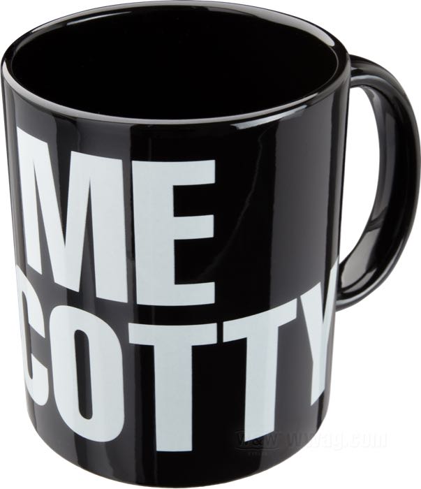 Mug »Bean Me Up, Scotty« by W&W Cycles; ceramic, black; gross weight: 308 g