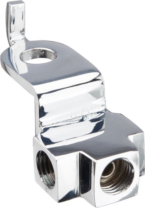 Pièce distributrice »Standard«; pour Durite de frein; adaptable à Sportster, FX late 1979-1981; acier / laiton, chromé; position: avant; filet raccord: 3 x 3/8”-24 IF; remplace OEM HD 44310-77; poids brut: 60 g