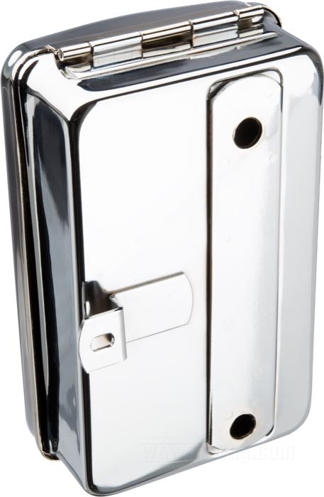 Caja de herramientas; apropiado para Knucklehead 1936 y Big Twin 1937-1939; acero, cromado; A x A x F: 13 x 20 x 7 cm; reemplaza OEM HD 3452-36; peso bruto: 600 g