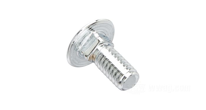 Bolt kit by Colony; for rear fender hinged end; fits all rigid frame Twins 1941-1957; steel, chrome-plated; thread: 5/16”-18; replaces OEM HD 5425; USA; gross weight: 48 g