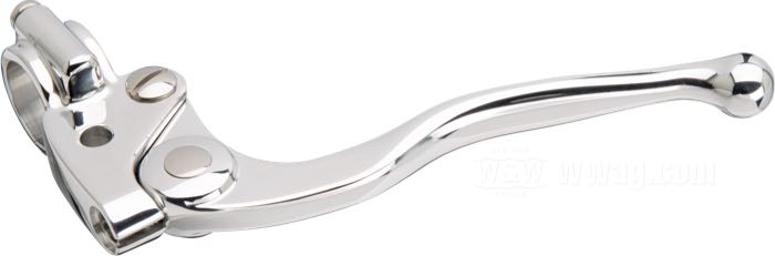 Mando embrague a mano »Classic« de Kustom Tech; aluminio forjado; para cable; para manillares del Ø: 1 ”; Italia