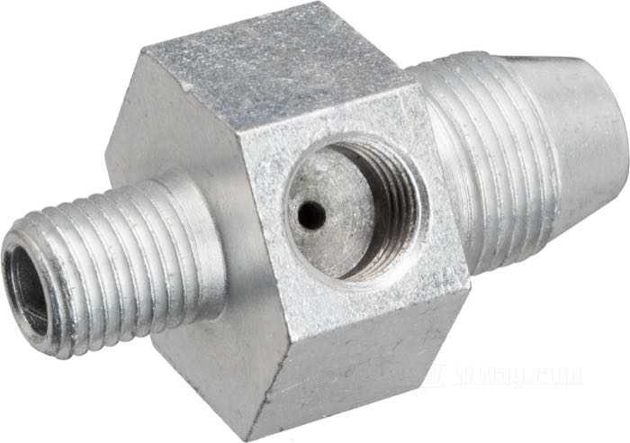 Lubrificateur de Colony; pour Chaîne secondaire; adaptable à Panhead 1954-1962; acier, CAD (procédé ZnNi), 3/8
