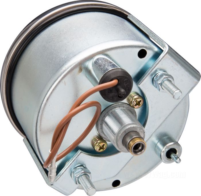 Cuentakilómetros mecánico; apropiado para FX 1973-1979; acero; Ø 80 mm; rosca: M16 x 1.0; Esfera: negro; transmisión: 2:1 (2000 rpm = 60 mph); →120 mph; con bombilla(s); reemplaza OEM HD 67020-73B; peso bruto: 435 g