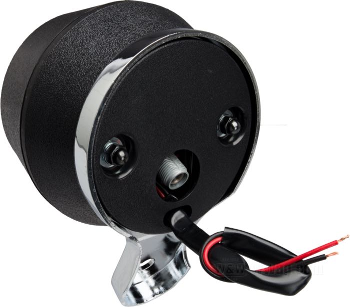 Cuentakilómetros mecánico; apropiado para XL 1974-1983; acero / plástico, negro; rosca: M16 x 1.0; Esfera: negro; transmisión: 2:1 (2000 rpm = 60 mph); →150 mph; con bombilla(s); reemplaza OEM HD 67020-75D; peso bruto: 653 g