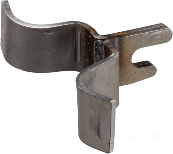 Mounting bracket by VG Classic Frames & Parts; for Gas tank; fits Panhead 1954-1957; Straightleg front; sheet steel, bare; gross weight: 108 g