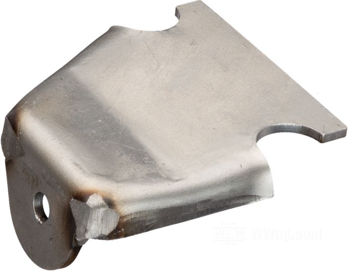 Halterung von VG Classic Frames & Parts; für Schutzblech; passend für Big Twin 1936-1957; unten; Stahlblech, blank; Bruttogewicht: 173 g