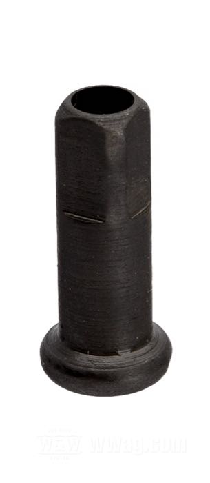 Speichennippel von The Cyclery; stock length; Standardlänge; Stahl, parkerisiert; Länge: 22 mm; Ø 7 mm; Länge L1: 171; Gewinde: 8G-32; Deutschland; Bruttogewicht: 5 g