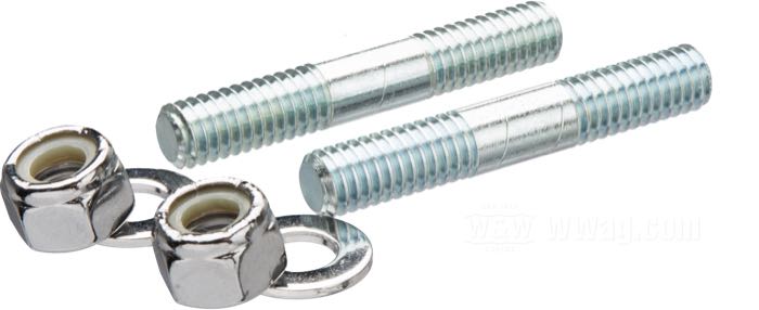 Stud kit; for all Kayaba and Showa forks 1973→; steel, chrome-plated; thread: 5/16”-18; replaces OEM HD 45998-73; gross weight: 56 g