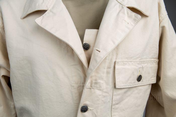 Coverall by Pike Brothers; cotton, white; size: L; Turkey; gross weight: 1.56 kg