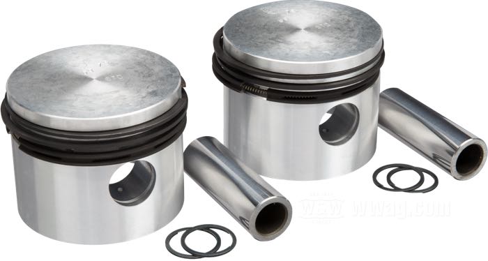 Pistons Stroker pour Flatheads 45”/750cc de Graf