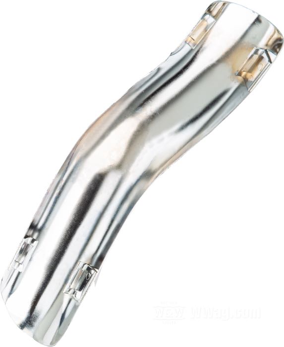 Hitzeschild; für Auspuffkrümmer; passend für FL 1970-1984; Stahl, verchromt; Montageposition: hinten; ersetzt OEM HD 65567-70; Bruttogewicht: 263 g
