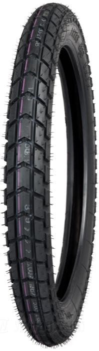 Tire »Baja 100« by Bates; rubber / steel; position: front or rear; 3.00-21 57T; tubeless; permitted rims min-max: 1.60 - 2.15; ECE R75 approved, DOT approved; Germany; gross weight: 4.23 kg
