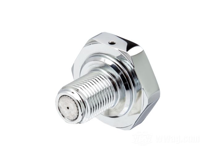 Capuccio di piastra forcella »OEM Style« di Colony; atto per FL(H) 1949-1977; acciaio, cromato, piano; filettatura: 5/8”-18; rimpiazza OEM HD 45754-60; U.S.A.; peso lordo: 105 g