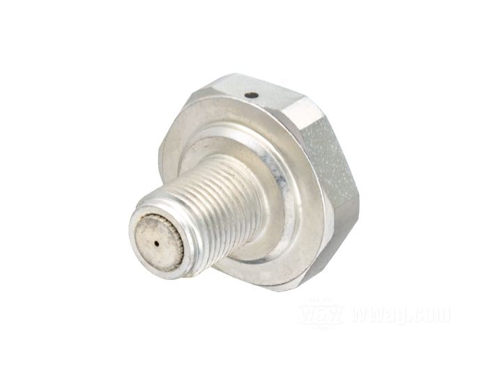 Capuccio di piastra forcella di Colony; atto per FL(H) 1949-1977; acciaio, zincato, piano; filettatura: 5/8”-18; rimpiazza OEM HD 45754-60; U.S.A.; peso lordo: 105 g