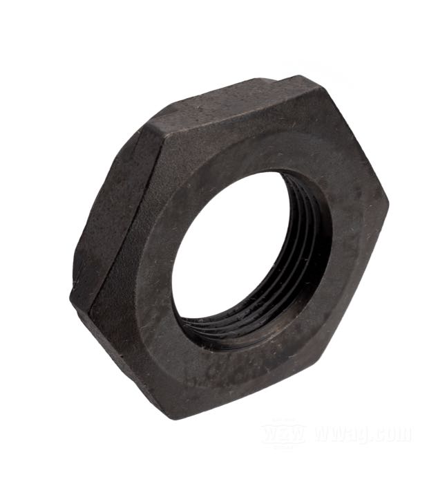 Écrou de S&S; pour Queue vilebrequin côté distribution / Queue de vilebrequin côté primaire; pour volants S&S; acier, parkerisé; clé: 1-1/4 ”; poids brut: 30 g