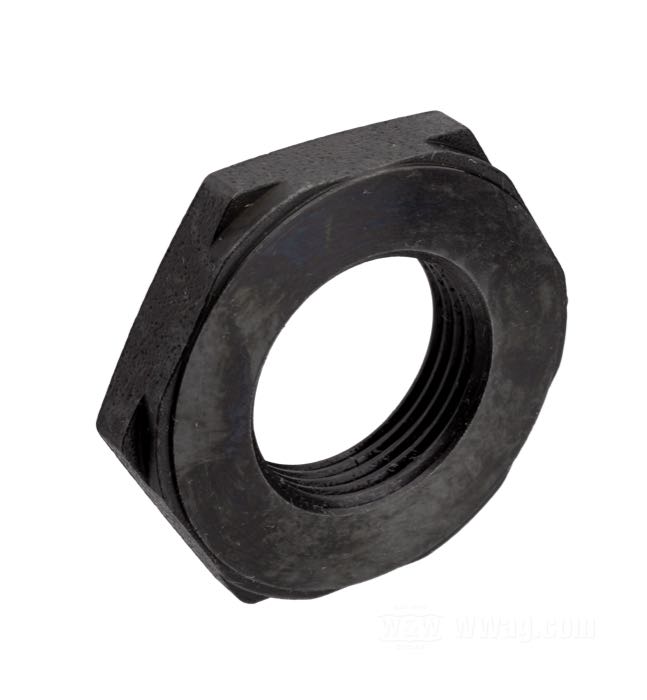 Écrou de S&S; pour Queue vilebrequin côté distribution / Queue de vilebrequin côté primaire; pour volants S&S; acier, parkerisé; clé: 1-1/4 ”; poids brut: 30 g