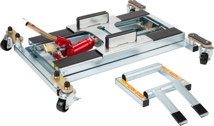 Auffahrrampe von Kern-Stabi; für Kern-Stabi Motorrad Hydraulik-Heber; Stahl, verzinkt; Nettogewicht: 2.83 kg; Deutschland; Bruttogewicht: 3.27 kg