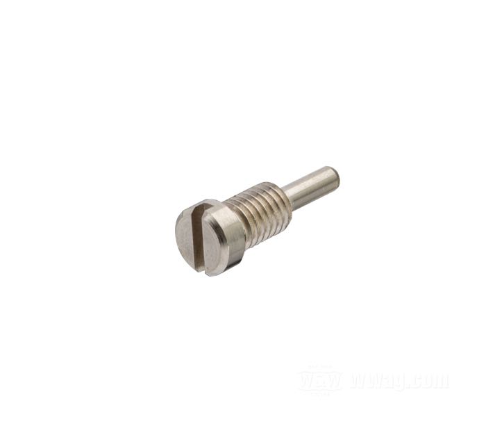 thumbnail image 2 of Cimarron Cycle Works Throttle & Choke Screws – Harley Knucklehead WLA Panhead Linkert – OEM 010, 993 – Cadmium Finish 2 of 3
