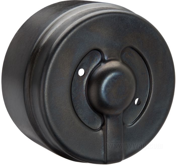 Tapa terminal de Competition Distributing; para Generador (Dinamo); apropiado para modelos IOE serie J y Singles 1926-1932; acero, parkerizado; reemplaza OEM HD 1696-26; EE. UU.; peso bruto: 128 g
