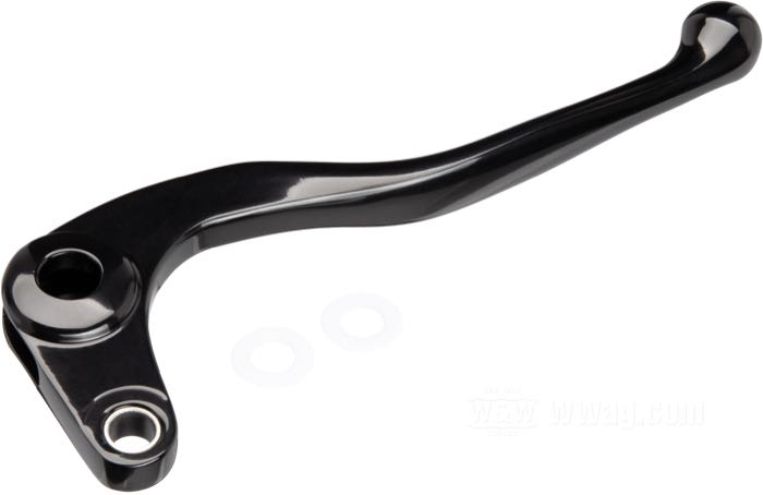 Maneta de embrague de Kustom Tech; para Kustom Tech Grimeca ; aluminio macizo, negro, recubierto en epoxy