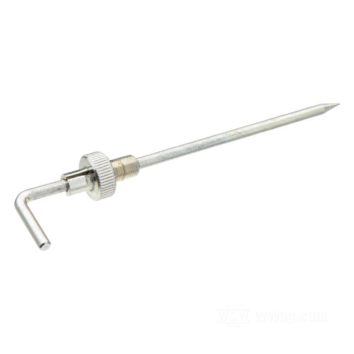 Aguja de alta velocidad »Tipo 4« de Colony; para carburadores Linkert serie M de 1-1/2”; apropiado para OHV Big Twin 2a serie de 1950-1965; acero, cincado; reemplaza OEM HD 27300-50; EE. UU.; peso bruto: 15 g