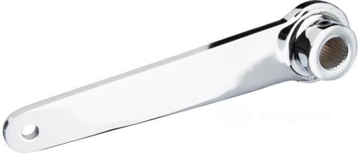 Shifter lever; for Shifter peg; for Forward Controls for Big Twin; fits 4-speed Big Twin →1984, Softail 1986-1999; steel, chrome-plated; gross weight: 295 g