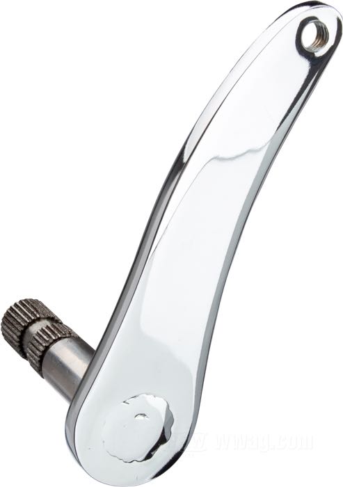 Shifter lever; for Forward Controls for Big Twin; fits 4-speed Big Twin →1984, Softail 1986-1999; steel, chrome-plated; with axle; gross weight: 258 g