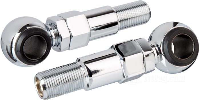 Tieferlegungssatz von Progressive Suspension; passend für Softail 1989-1999; Stahl, verchromt; Bruttogewicht: 600 g