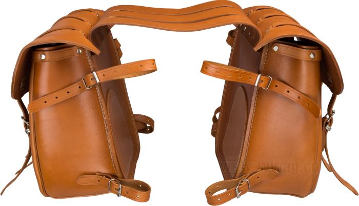 Borse »Vintage Style« di The Cyclery; vacchetta, marrone naturale; L x A x P: 30 x 33 x 15 cm; Europa; peso lordo: 4.88 kg