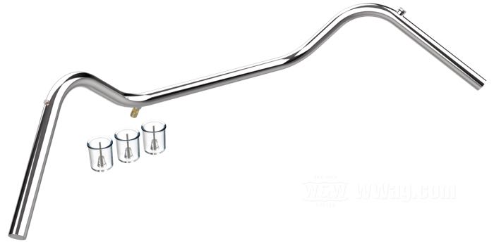 Manubrio »Handle-BAR Big Sur« di Bates; acciaio inox, capacità: 385 ml; Ø 1”; peso lordo: 9.49 kg