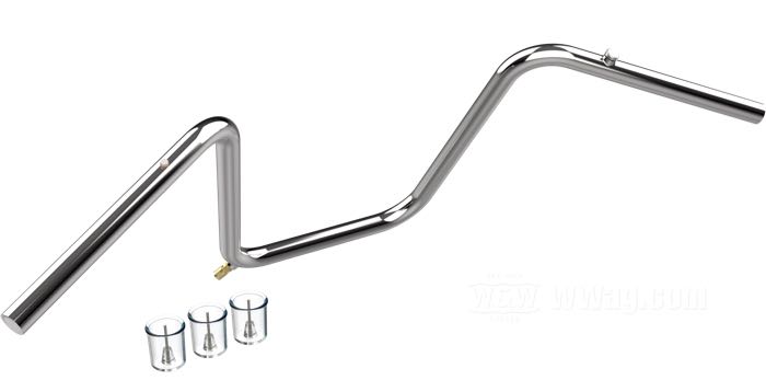 Manillar »Handle-BAR Long Beach« de Bates; acero inoxidable, capacidad: 420 ml; Ø 1”; peso bruto: 9.49 kg