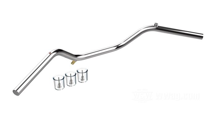 Manillar »Handle-BAR Malibu« de Bates; acero inoxidable, capacidad: 300 ml; Ø 1”; peso bruto: 9.49 kg