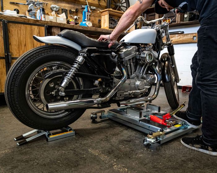 Auffahrrampe von Kern-Stabi; für Kern-Stabi Motorrad Hydraulik-Heber; Stahl, verzinkt; Nettogewicht: 2.83 kg; Deutschland; Bruttogewicht: 3.27 kg