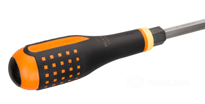Giravite »Impact Head« di Bahco; lunghezza lama 175 mm, punta 10 x 1.6 mm; acciaio / gomma, esagono da 14 mm; lunghezza: 297 mm; Spagna; peso lordo: 241 g