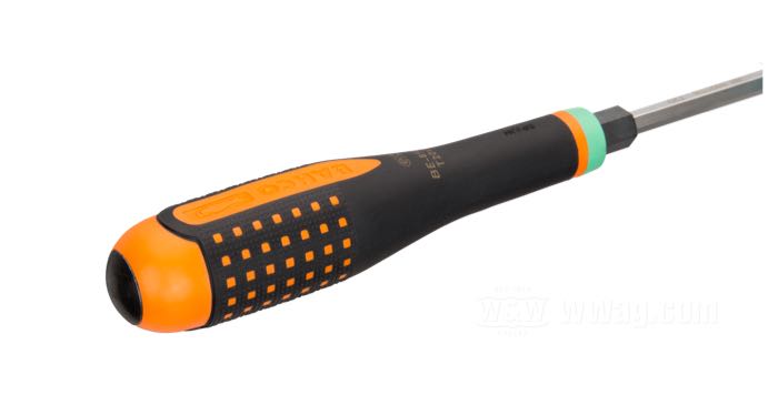 Screwdriver »Impact Head« by Bahco; blade length 100 mm, tip T 20; steel / rubber, 9 mm hex ; length: 222 mm; Spain; gross weight: 99 g